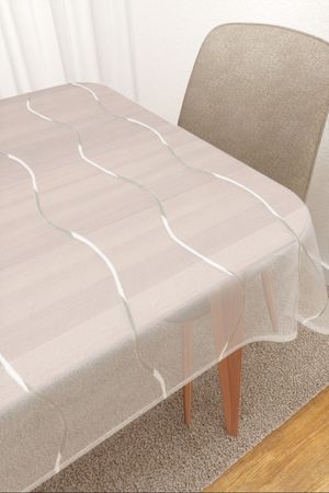 Tischdecke eckig Lysel #2T Konya in beige