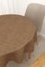 Vorschau Tischdecke rund Lysel #2T Bocas in graubeige braunbeige