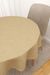 Vorschau Tischdecke rund Lysel #2T Bocas in graubeige sand