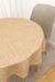 Vorschau Tischdecke rund Lysel #2T Matomi in rotbraun beige