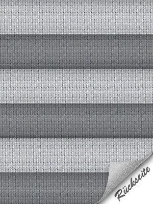 Stoff Plissee Maßanfertigung Silver Mesh 10.214