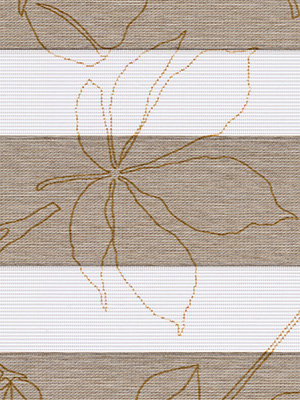 Preview Doppelrollo Flower streaks 00.903 4